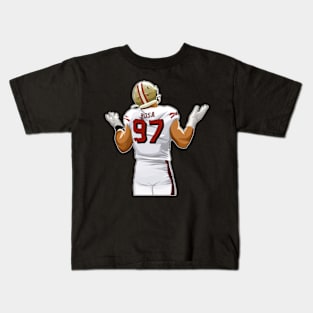 NickBosa #97 In Action Kids T-Shirt